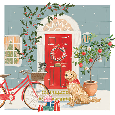 Christmas Cards - Waiting for a Walk