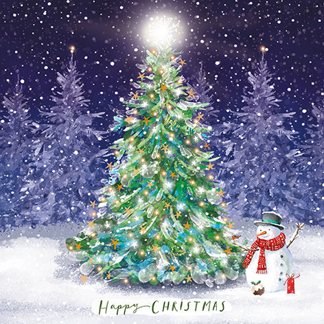 Christmas Cards - Shimmering Tree