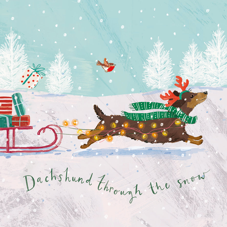 Christmas Cards - Dachshund