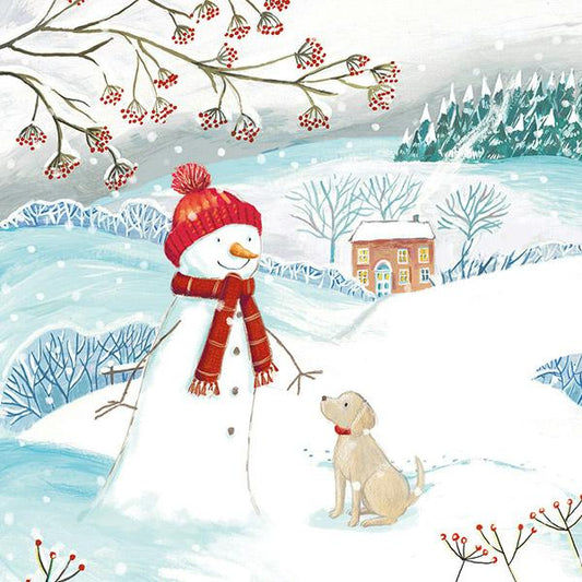 Christmas Cards - Snowman's Friend